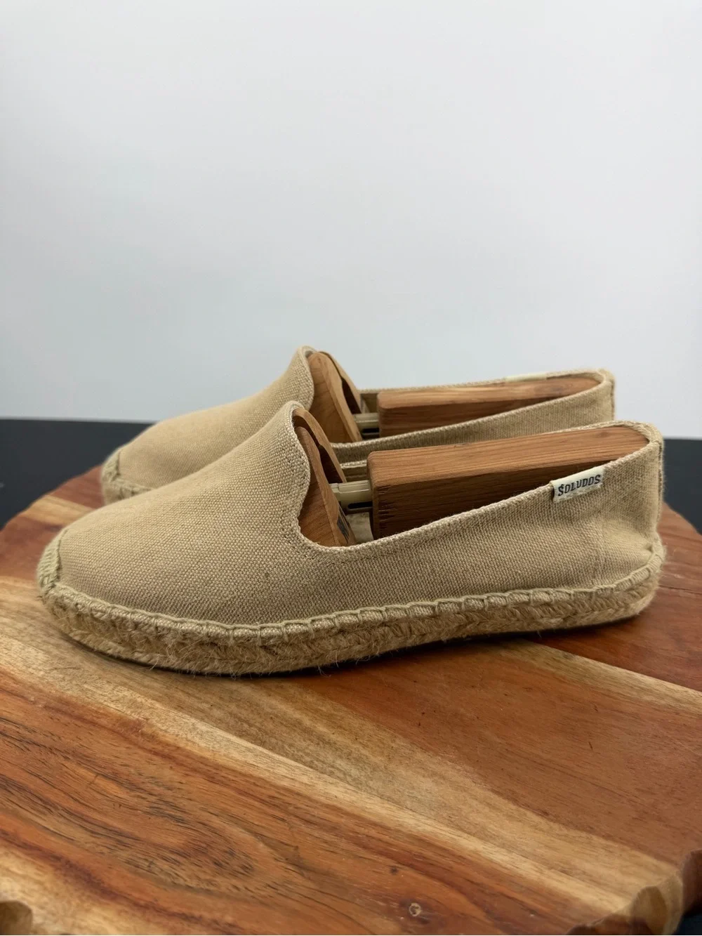 Soludos Platform Espadrille Sandals‎ tan sz 6.5